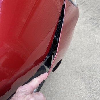 Enterprise Rent-A-Car - Damaged bumper, cars here not well maintained - Car Rental Near Me - Richmond, Texas