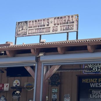 Harold's Corral - Sign - Steakhouses Near Me - Cave Creek, Arizona Harold's Corral - Sign - Steakhouses Near Me - Cave Creek, Arizona