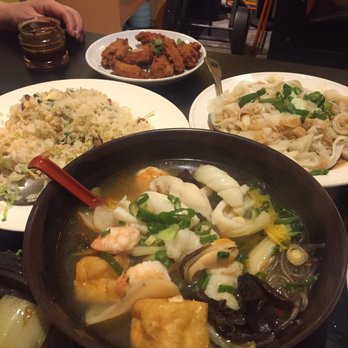 A+ Hong Kong Kitchen - Friend chicken wings, salted fish fried rice, braised ox tripe, and seafood mala tang - Cantonese Near Me - Seattle, Washington