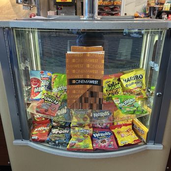 CinemaWest Olympus Pointe - Candy Display - Cinema Near Me - Roseville, California