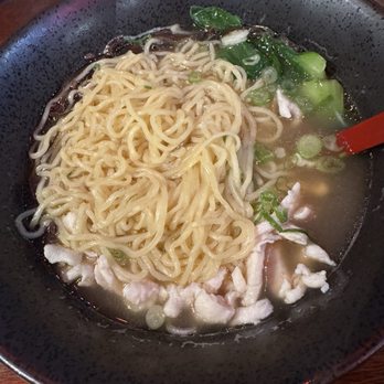 Volcano Asian Bistro - Unseasoned, unsalted ramen. I was disappointed. - Asian Fusion Near Me - Alpharetta, Georgia