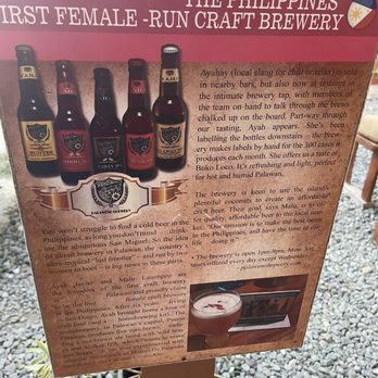 Palaweño Brewery - Breweries Near Me - Puerto Princesa City, PLW