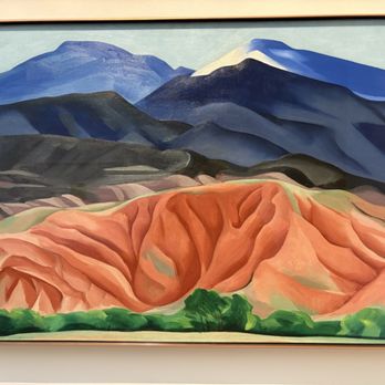 Georgia O'Keeffe Museum - Cool piece - Art Museums Near Me - Santa Fe, New Mexico