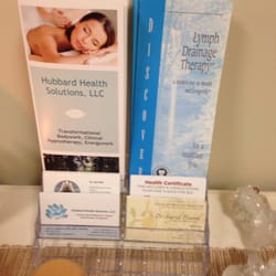 Hubbard Health Solutions - We also offer Lymphatic Drainage treatments.