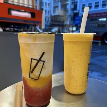 Little Sweet - Mango Strawberry Sago and Mango Sago - Juice Bars & Smoothies Near Me - San Francisco, California Little Sweet - Mango Strawberry Sago and Mango Sago - Juice Bars & Smoothies Near Me - San Francisco, California