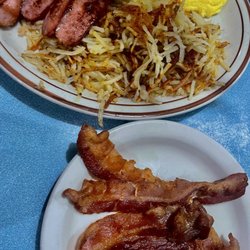 Creekside Diner - Eggs, hash browns, bacon