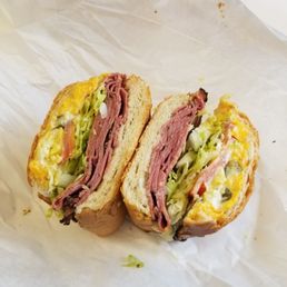 Hot Pastrami Sandwich