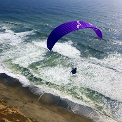 Elite Paragliding - Flying with Bonita and "Gilbert Grape" - the name of her paraglider over the San Francisco Bay Area.