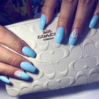 The Fox Nail Salon - They went out of their way to make the best flames in my nails. - Nail Salons Near Me - Orange, California The Fox Nail Salon - They went out of their way to make the best flames in my nails. - Nail Salons Near Me - Orange, California
