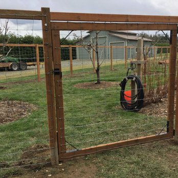 Sage Landscaping and Design - One of two large entry gates - Landscaping Near Me - Sequim, Washington