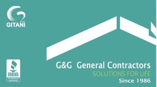 Slide of G&G General Contractors