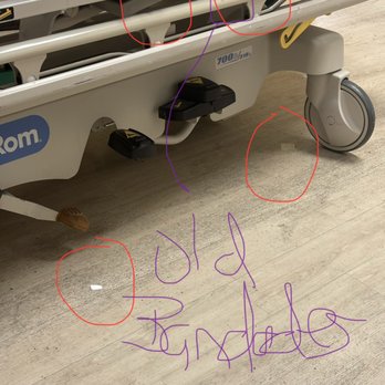 Touro - Old bandages stuck to the bed and bandage wrappers were left on the floor - Hospitals Near Me - New Orleans, Louisiana Touro - Old bandages stuck to the bed and bandage wrappers were left on the floor - Hospitals Near Me - New Orleans, Louisiana
