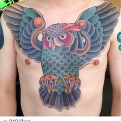 Twisted Anchor Tattoo - Owl by Matt