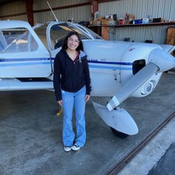 Maverick Aviation Services - Simira after her first EAA sponsored flight
