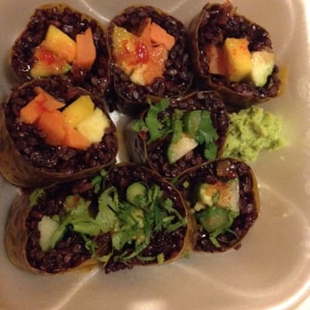 Sun Cuisines - Black rice roll! - Thai Near Me - Buffalo, New York Sun Cuisines - Black rice roll! - Thai Near Me - Buffalo, New York