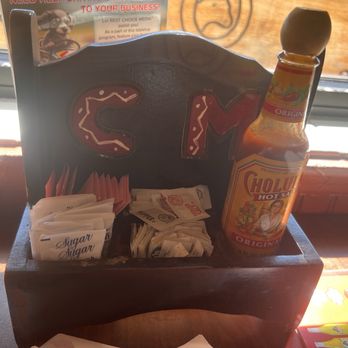 Bonito Casa Mexico  - Condiments at the table - Mexican Near Me - Belton, Missouri