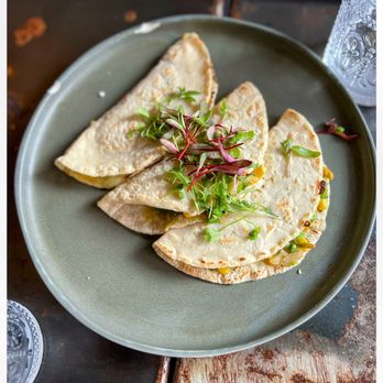 Maderas - Kitchen & Cantina - Quesadillas de Flor de Calabaza - New Mexican Cuisine Near Me - Houston, Texas Maderas - Kitchen & Cantina - Quesadillas de Flor de Calabaza - New Mexican Cuisine Near Me - Houston, Texas