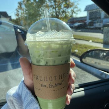 KrungThep Tea Time - Matcha Milk Tea - Tea Rooms Near Me - Winter Park, Florida