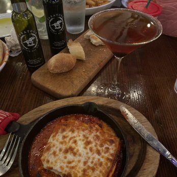 Salute - Wood fired lasagna - Italian Near Me - Stowe, Vermont
