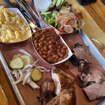 Slow Hand BBQ - Beans, MAC, dry chicken on salad. Den m we'd - Barbeque Near Me - Martinez, California Slow Hand BBQ - Beans, MAC, dry chicken on salad. Den m we'd - Barbeque Near Me - Martinez, California