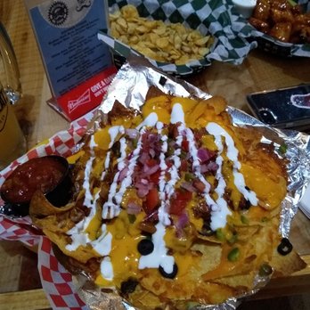 Handlebar - Beer cheese nachos with bbq jackfruit. - Bars Near Me - Salt Lake City, Utah