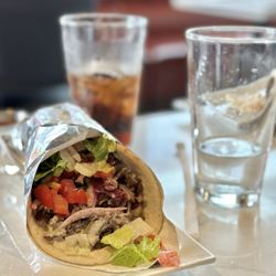 Tanoor Bellevue - Shawarma sandwich!