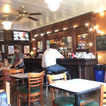 Chick-N-Elly's - Neat antique wooden bar. - American Near Me - Eureka, Missouri