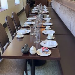 Our beautiful table setup