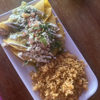 Jovita Cantina - Chicken enchiladas and rice - Mexican Near Me - Carolina, Puerto Rico
