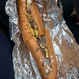 Steak Egg & Cheese w Hemo Sauce
