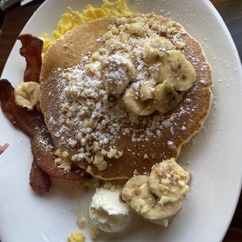 Kihei Caffe Lahaina - Pancakes and eggs bacon - Breakfast & Brunch Near Me - Lahaina, Hawaii