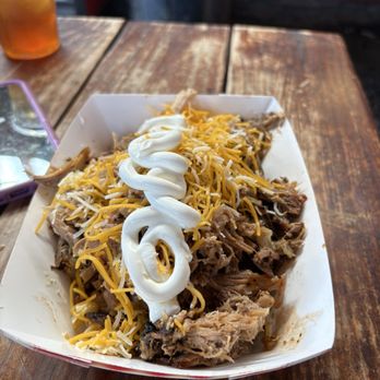 Firebrand BBQ - Pulled pork baked potato - Barbeque Near Me - Seward, Alaska