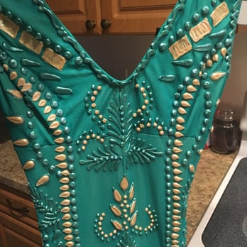 The Holt Store - Absolutely ridiculous to charge $249 for a dress of such horrible quality. Puffy paint?! Really?! - Women's Clothing Near Me - Dania, Florida