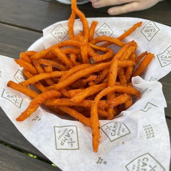 Camp Outpost - Sweet potato fries - New American Near Me - San Antonio, Texas Camp Outpost - Sweet potato fries - New American Near Me - San Antonio, Texas