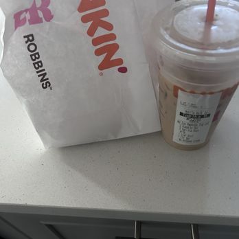 Dunkin' - Ice pumpkin latte - Donuts Near Me - Indian Land, South Carolina Dunkin' - Ice pumpkin latte - Donuts Near Me - Indian Land, South Carolina
