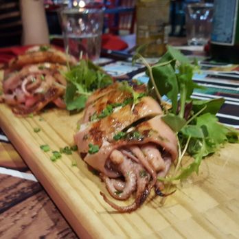 La Boca Bar and Grill - Squid stuffed with Squid... - Restaurants Near Me - Adelaide, SA La Boca Bar and Grill - Squid stuffed with Squid... - Restaurants Near Me - Adelaide, SA