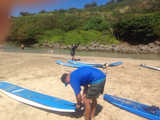 Kauai's North Shore Surfing School by null