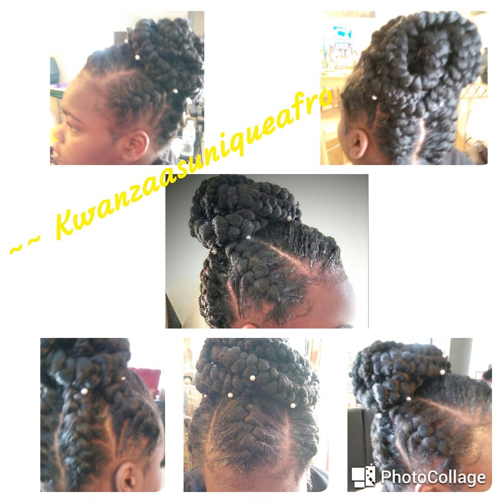 Kwanzaa's Unique Afro Logo