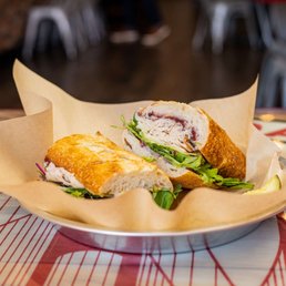 Cracked Pepper Turkey Sandwich