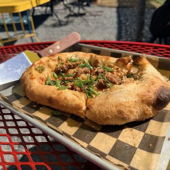 Funky Stretch Pizza - General Tso pizza! - Pizza Near Me - North Little Rock, Arkansas