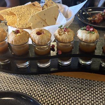 Tatva Indian Fine Dining - Pani Puri - Indian Near Me - Anaheim, California