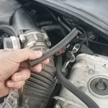 Elite Motorsports - this is the hose they put so it can seem that everything was connected - Auto Repair Near Me - Hayward, California Elite Motorsports - this is the hose they put so it can seem that everything was connected - Auto Repair Near Me - Hayward, California