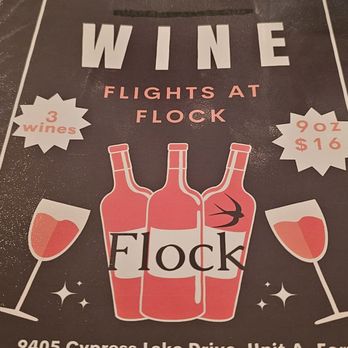 Flock Wine Bistro - Wine Bars Near Me - Fort Myers, Florida
