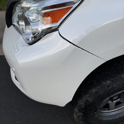 Caliber Collision - Nice securement. This is 2 weeks post repair.