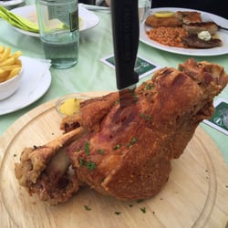Gaststätte Sportpark West - Super lecker die Haxe