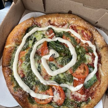 Mellow Mushroom Dunwoody - I don't even remember what I concocted but it was delicious! - Pizza Near Me - Dunwoody, Georgia