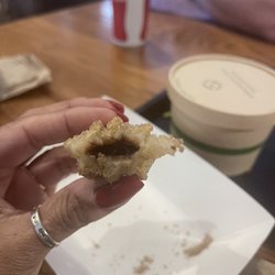 Austin's Burritos - Inside the stuff churro.