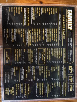 Menu photo 4 The Salt Lick BBQ Round Rock, TX Menu photo 4 The Salt Lick BBQ Round Rock, TX