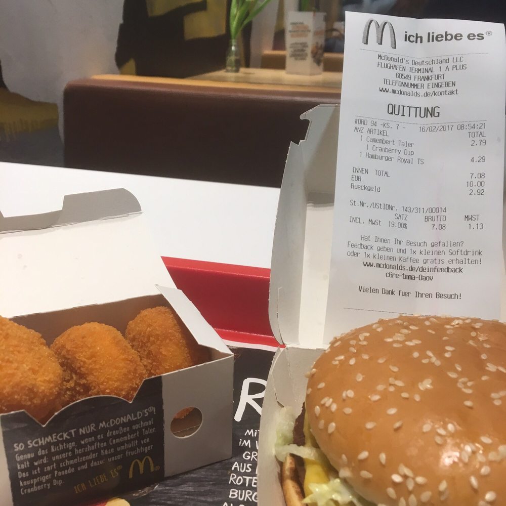 McDonald's - Hamburger Royal; Pulp Fiction was accurate. - Burgers Near Me - Frankfurt, HE