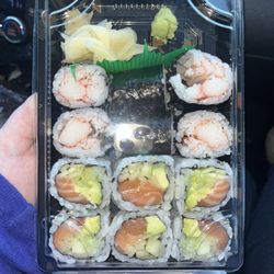 Osaka Hibachi & Sushi - Alaskan roll + crab roll